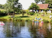 Afkoelen in het meer voor de hele familie